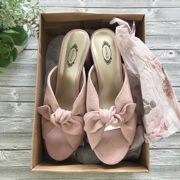 JoyFolie pink mule slides - Picture 6 of 6